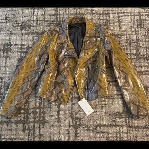 Zara Snake skin print jacket